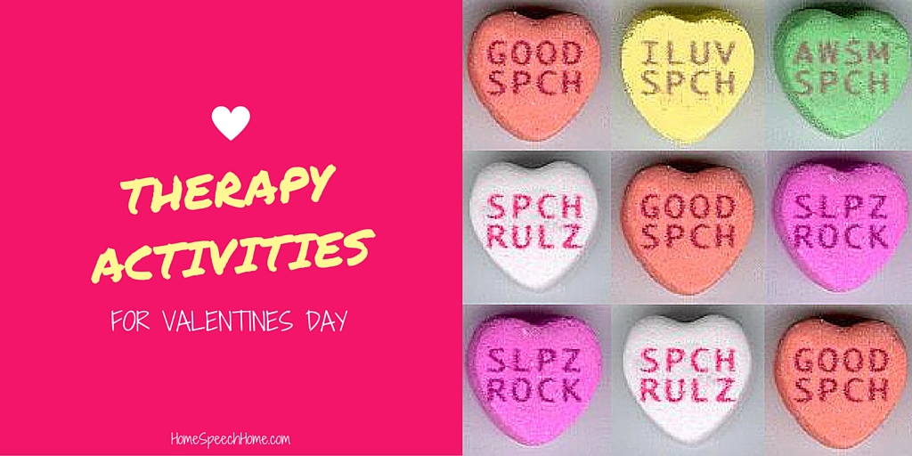 Kiss Me Speech Therapy Activities For Valentine s Day